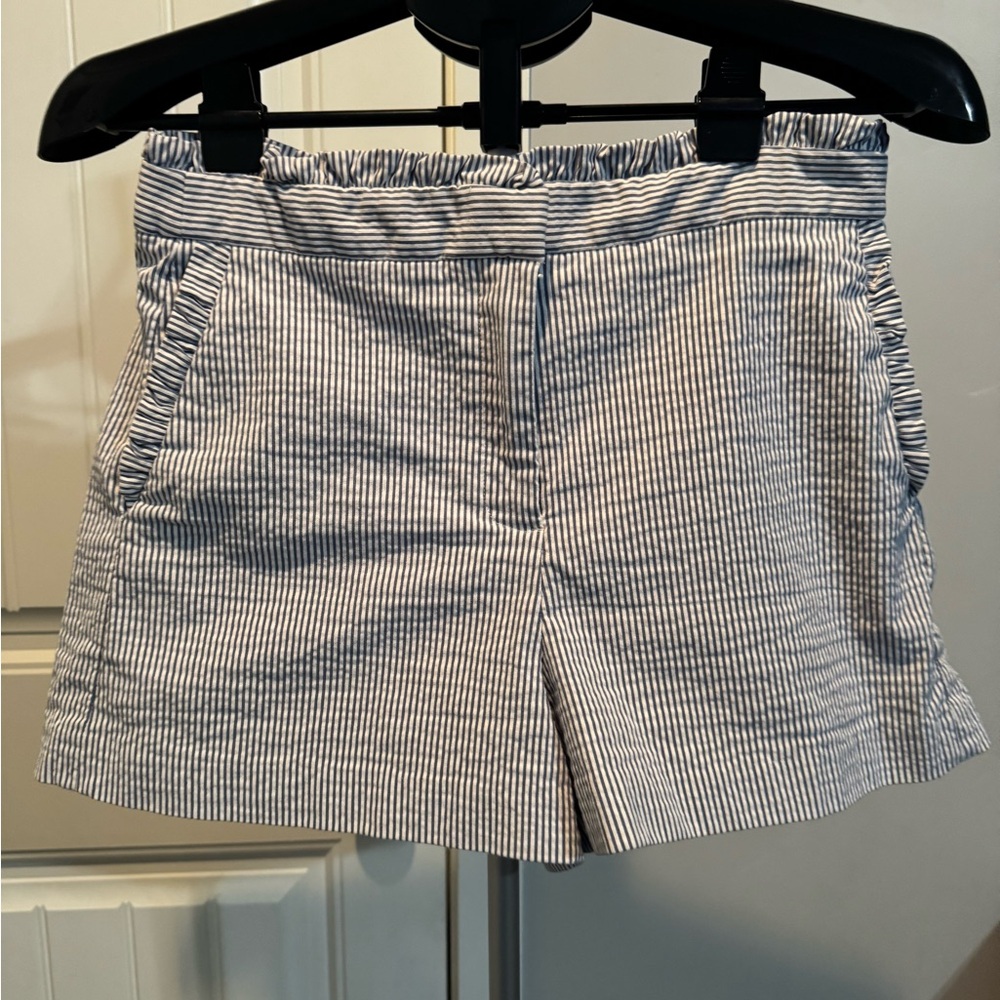 J Crew Striped Blue Women's Shorts